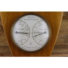 Sehr sch&ouml;ne Wetterstation (Holz)/ Barometer / Raumklima (Luftfeuchte &amp; Thermometer)